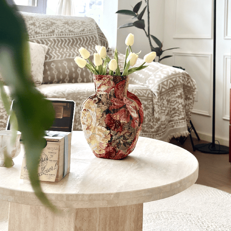 Handmade Jacquard Fabric Vase