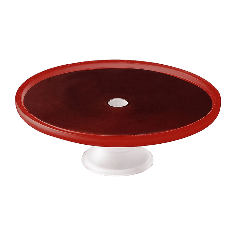 Frosted Glass Cake Stand