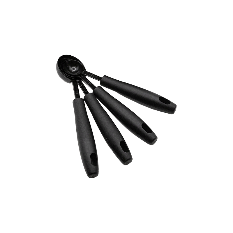 8 Piece Measuring Cup Set with Black Handles