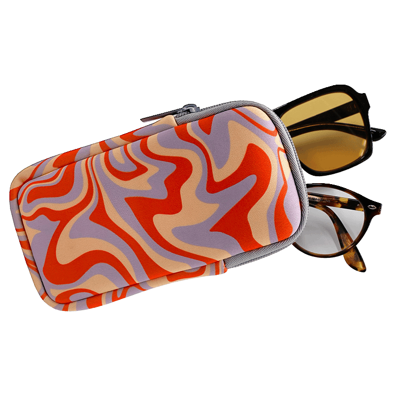 Double Eye Glass Case Aop