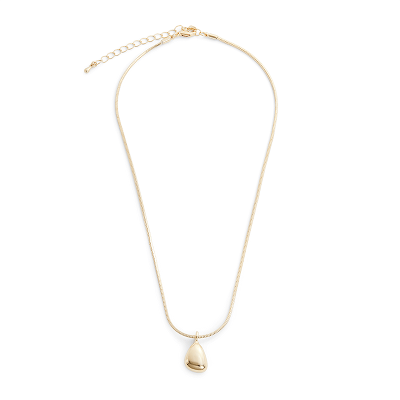 Drop Slider Pendant Necklace