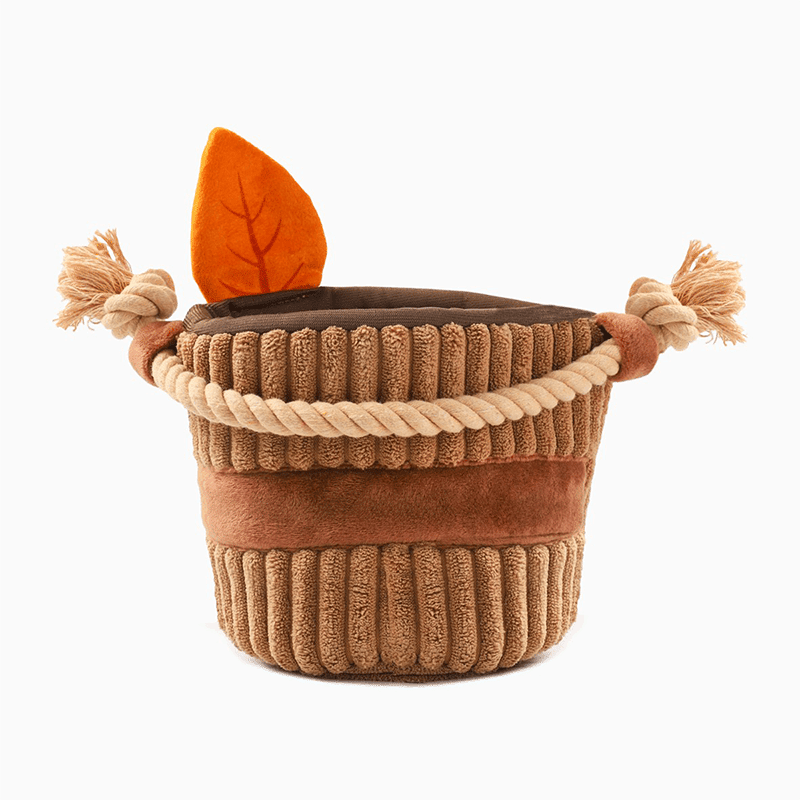 Apple Basket Dog Toy