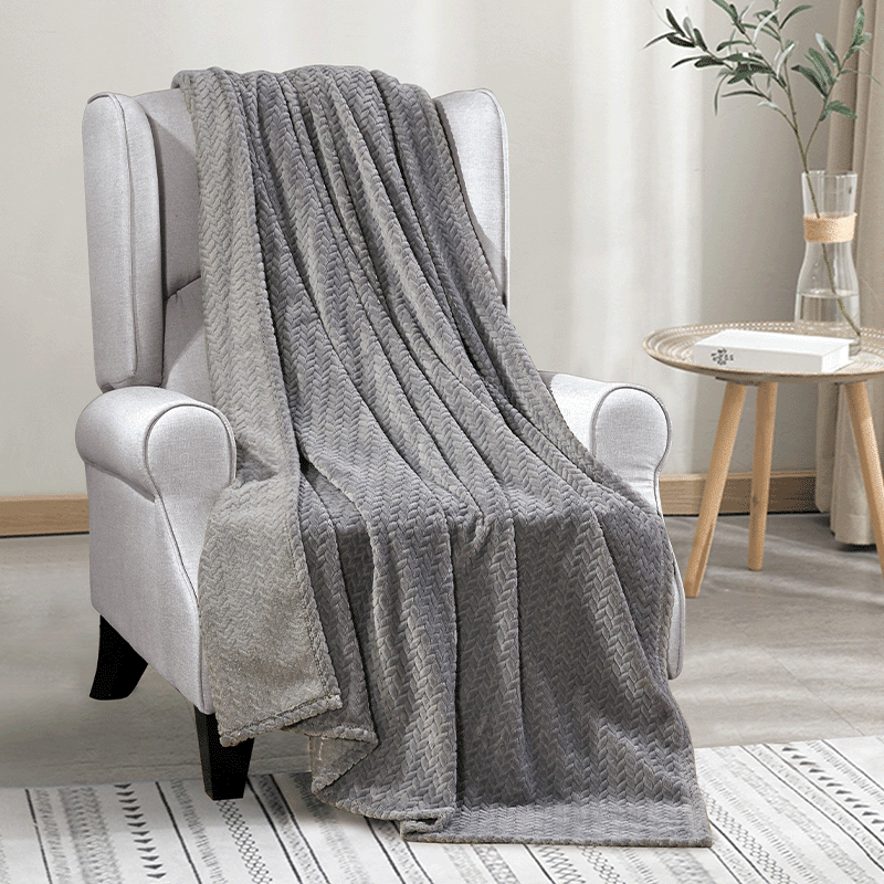 Chevron Braided Throw (2 Pack)
