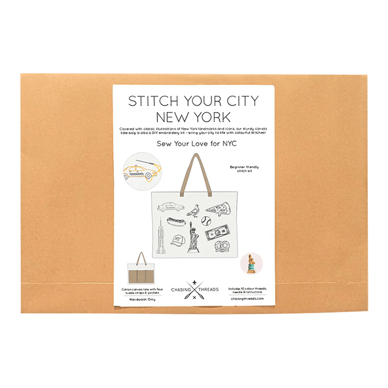 Stitch Your City- NYC Tote Bag