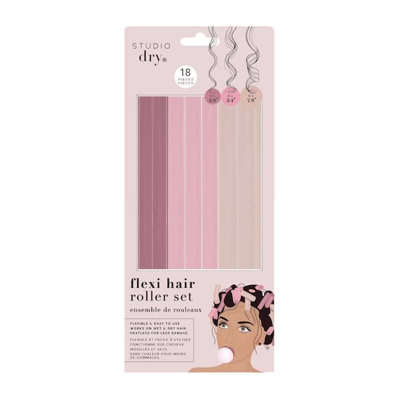 18 Piece Flexi Hair Rod Set