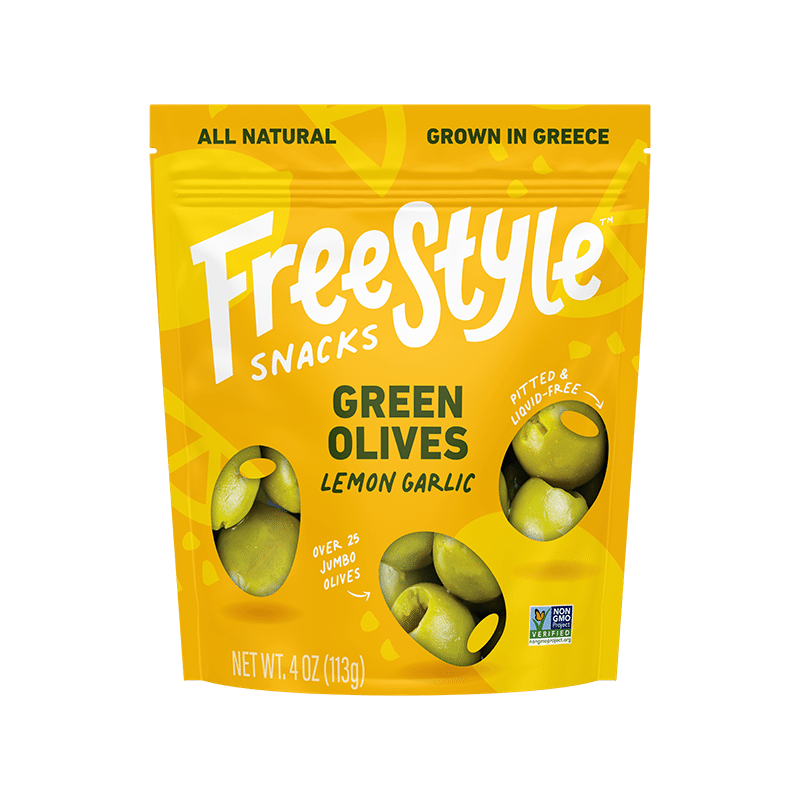 Green Olives Lemon Garlic