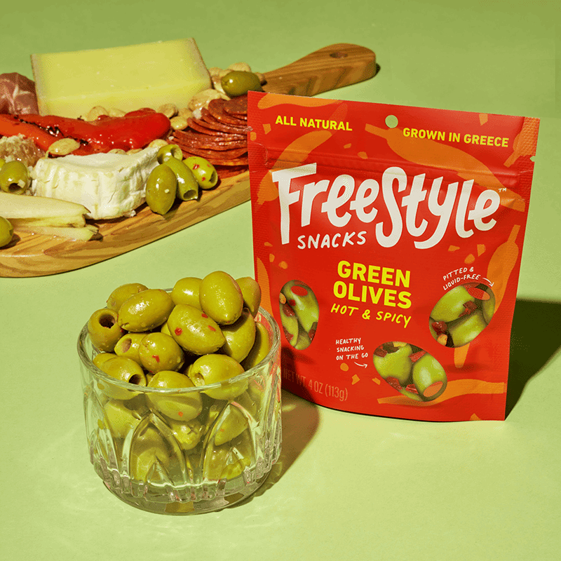 Green Olives Hot & Spicy