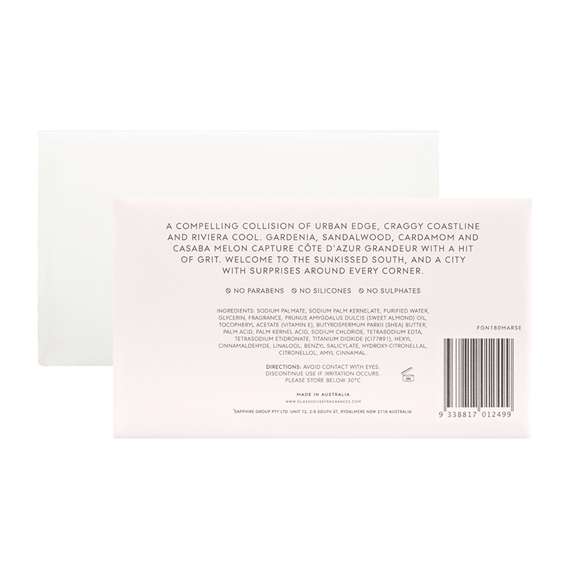 Marseille Memoir Body Bar