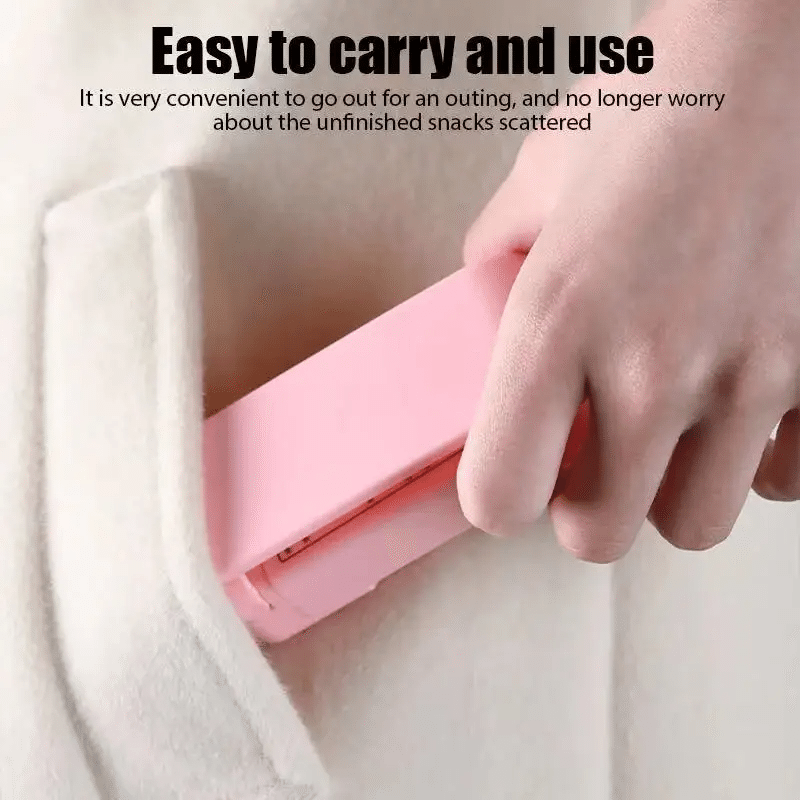 Mini Bag Resealer (Pink)