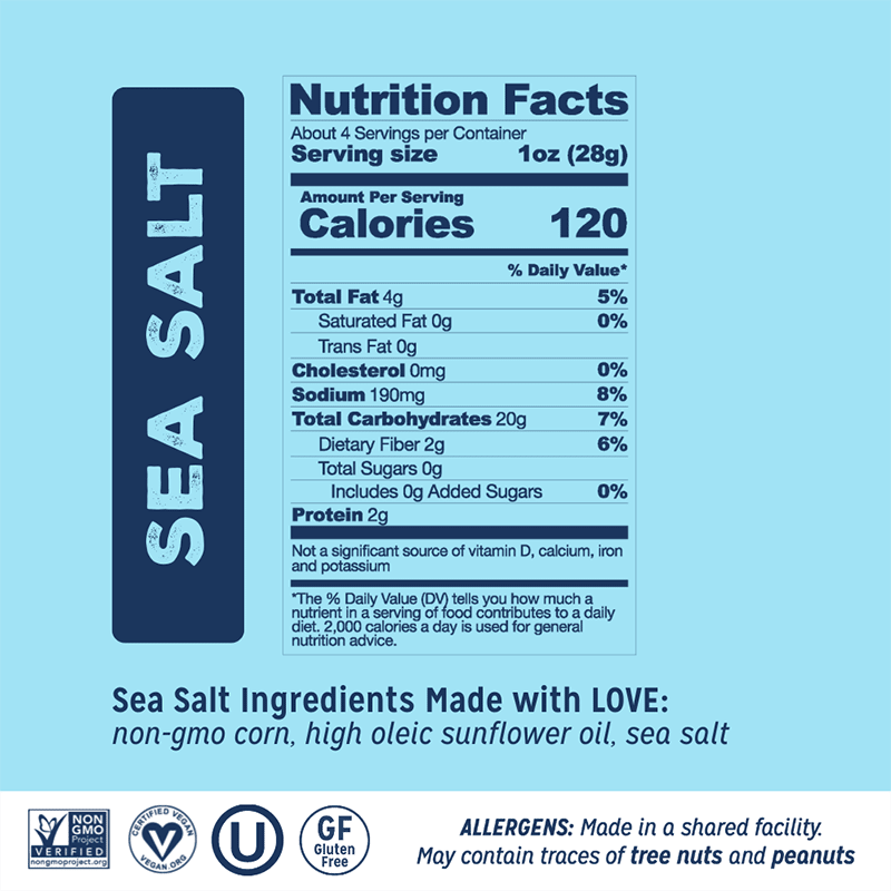 Sea Salt Crunchy Corn