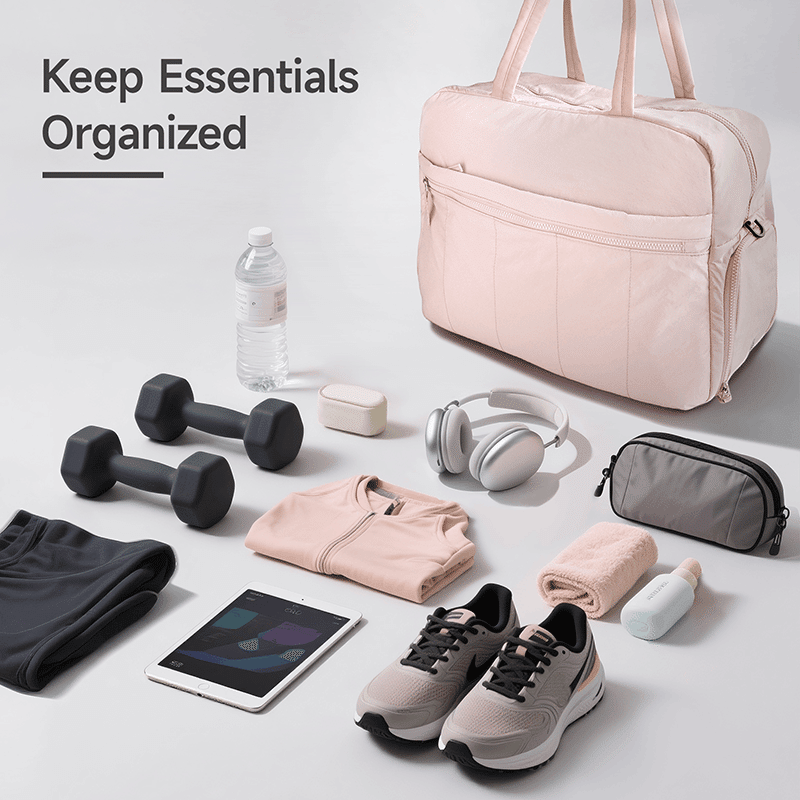 Lightweight Gym Bag with Shoe Compartment