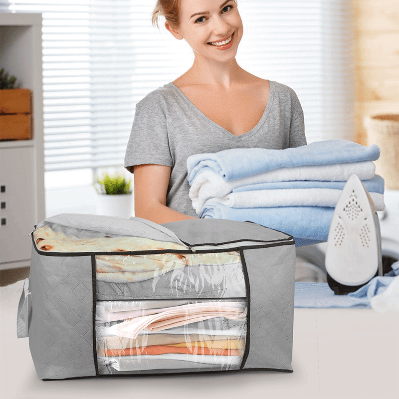 90L Clothes Storage Bag (2 Pack)