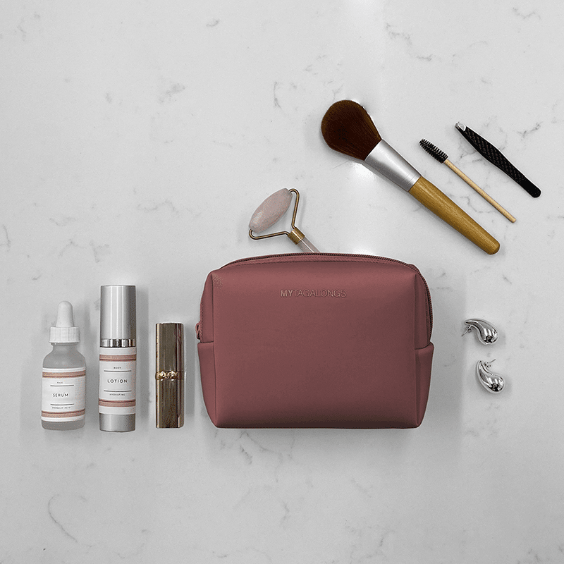 My Mini Cosmetic Loaf Bag - Dark Pink