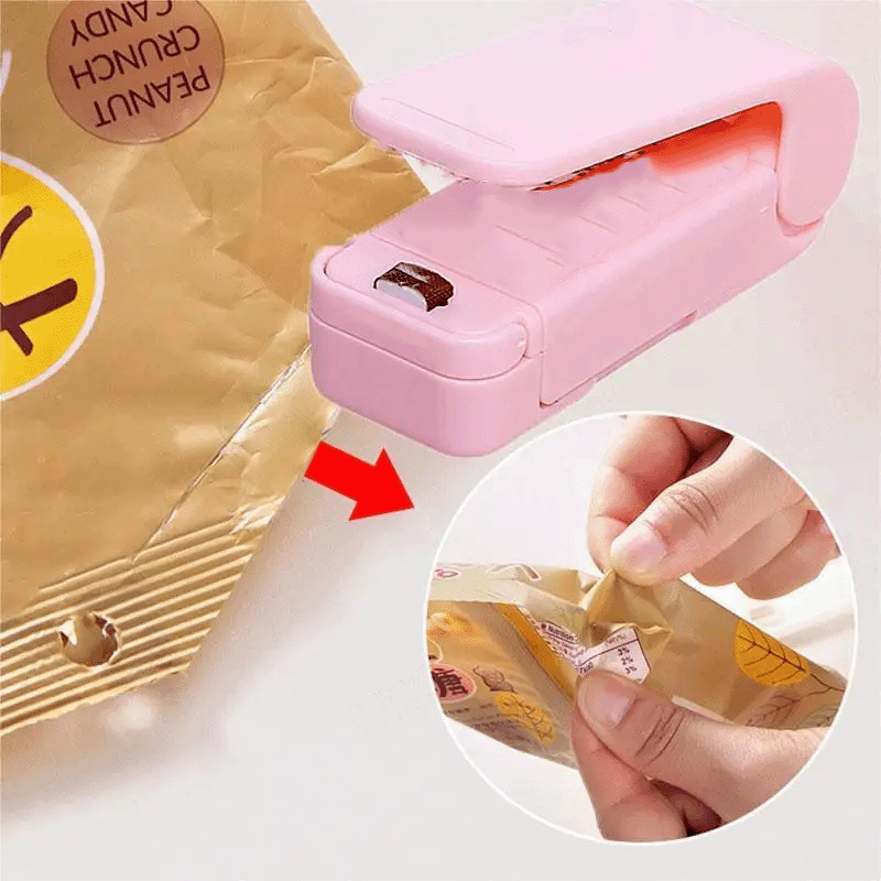 Mini Bag Resealer (Pink)