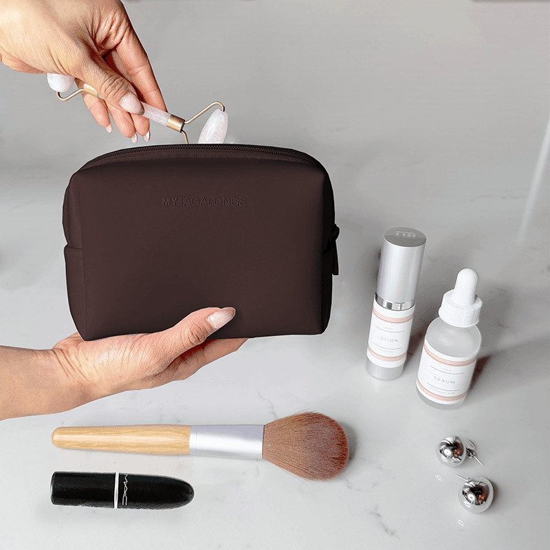 My Mini Cosmetic Loaf Bag - Espresso