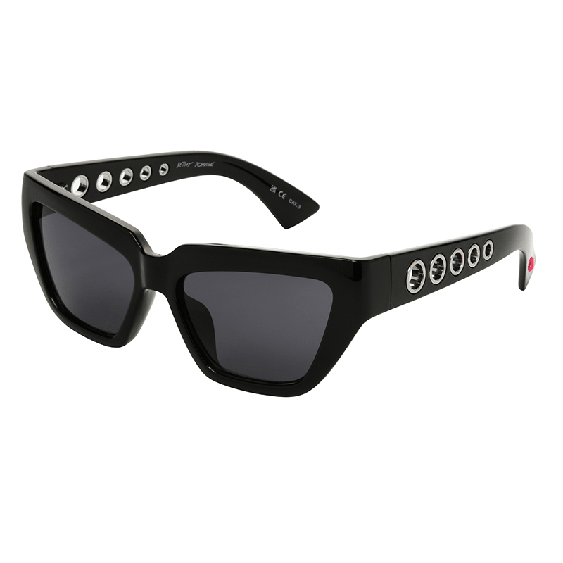 Smoke Lens with Embelished Temple Detail