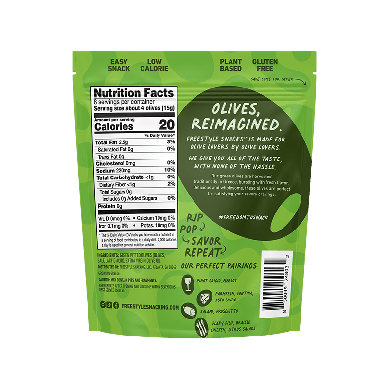 Green Olives Plain Original