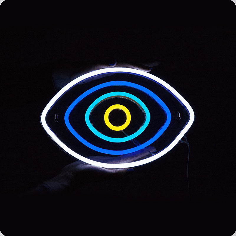 Evil Eye Neon Sign
