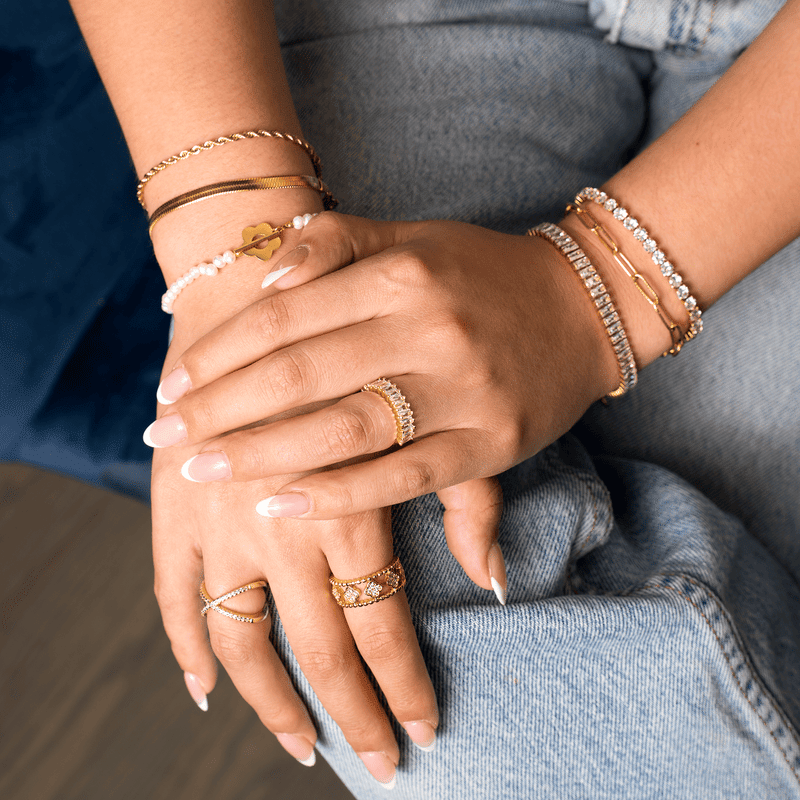 Maira Tennis Bracelet