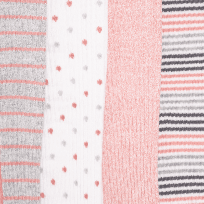 4Pk Tall Compression Sock