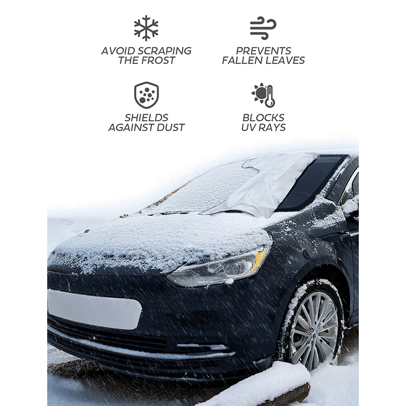 Car Windshield Sun & Snow Shade Cover