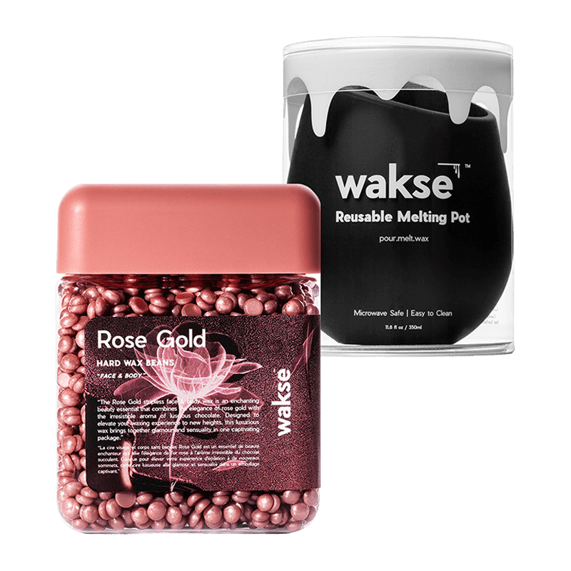 Rose Gold Wax Melting Pot Duo