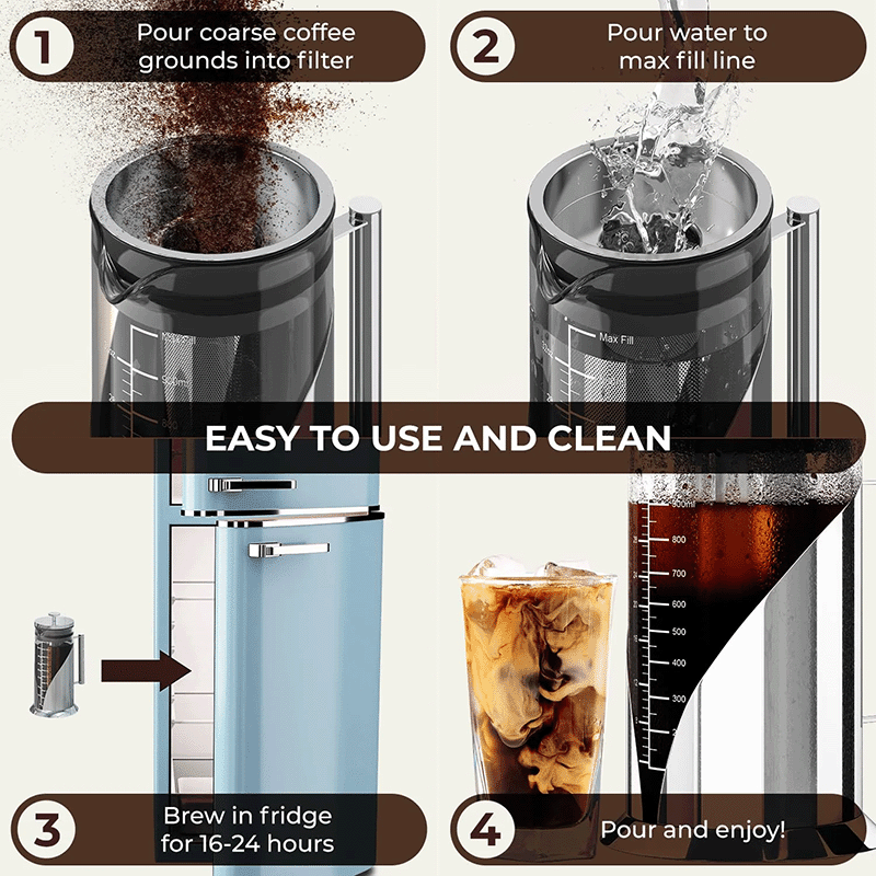 Cafe Du Chateau Cold Brew Coffee Maker