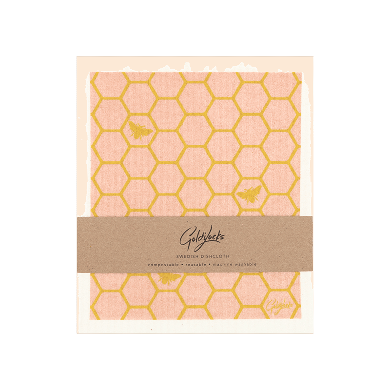 Honey Comb Reusable Dishcloth