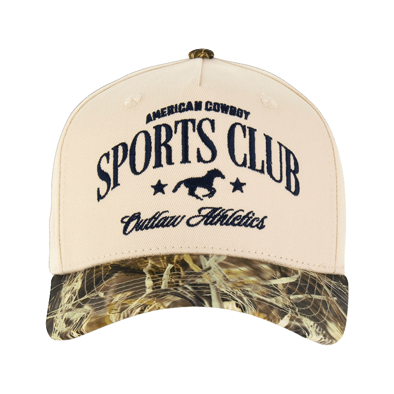 Sports Club Camo Brim Hat