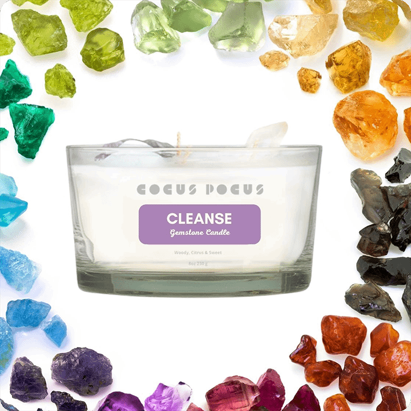 Cleanse Gemstone Candle