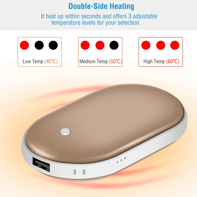 Portable Hand Warmer & Power Bank