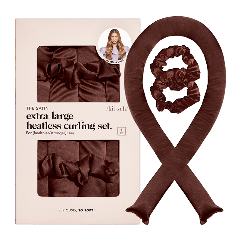 XL Heatless Curling Set - Chocolate