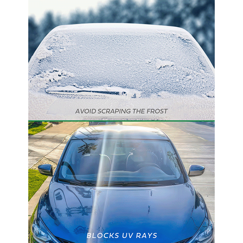 Car Windshield Sun & Snow Shade Cover