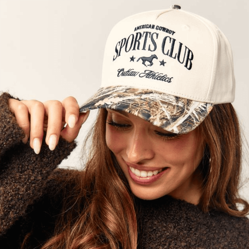 Sports Club Camo Brim Hat
