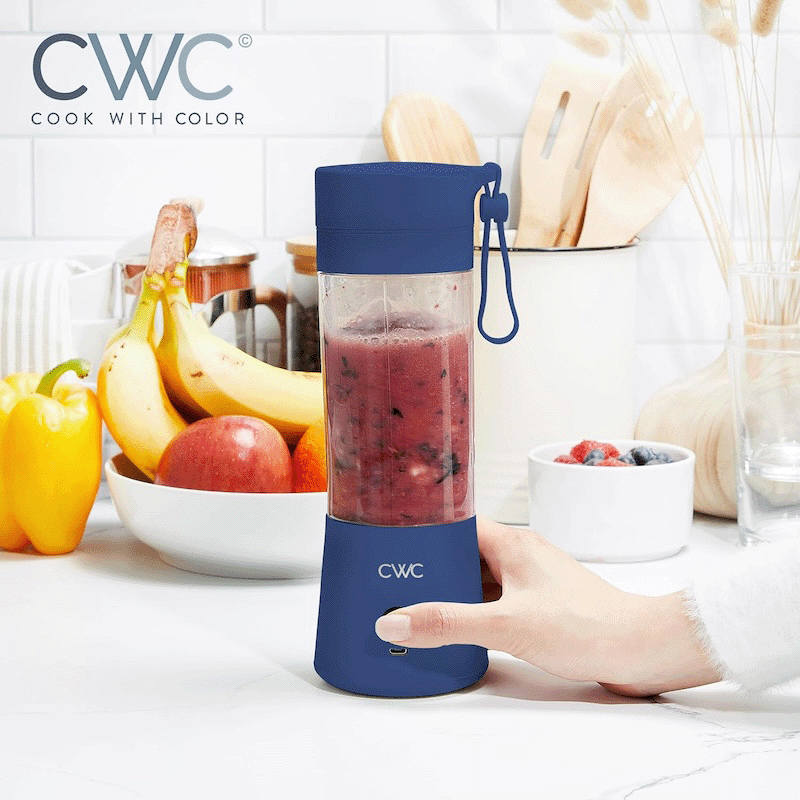 Rechargeable Portable Blender Bottle (2 Pack)