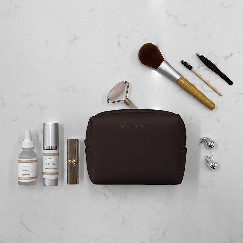 My Mini Cosmetic Loaf Bag - Espresso