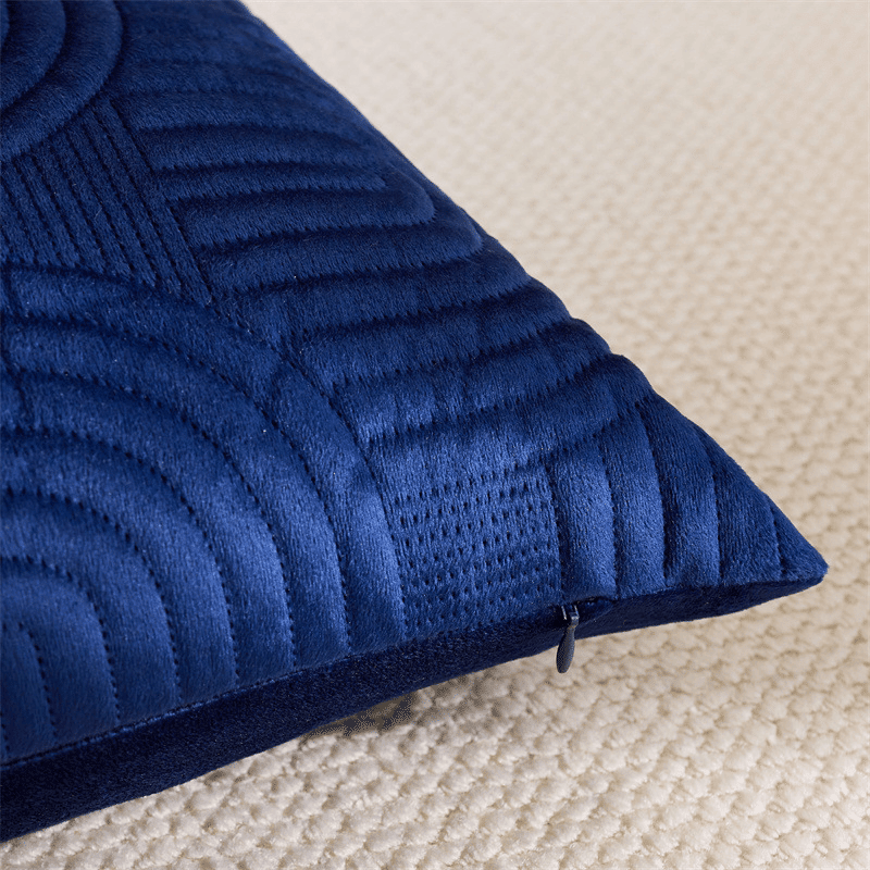 Soft Velvet Arc Throw Pillow Covers (2 Pack)