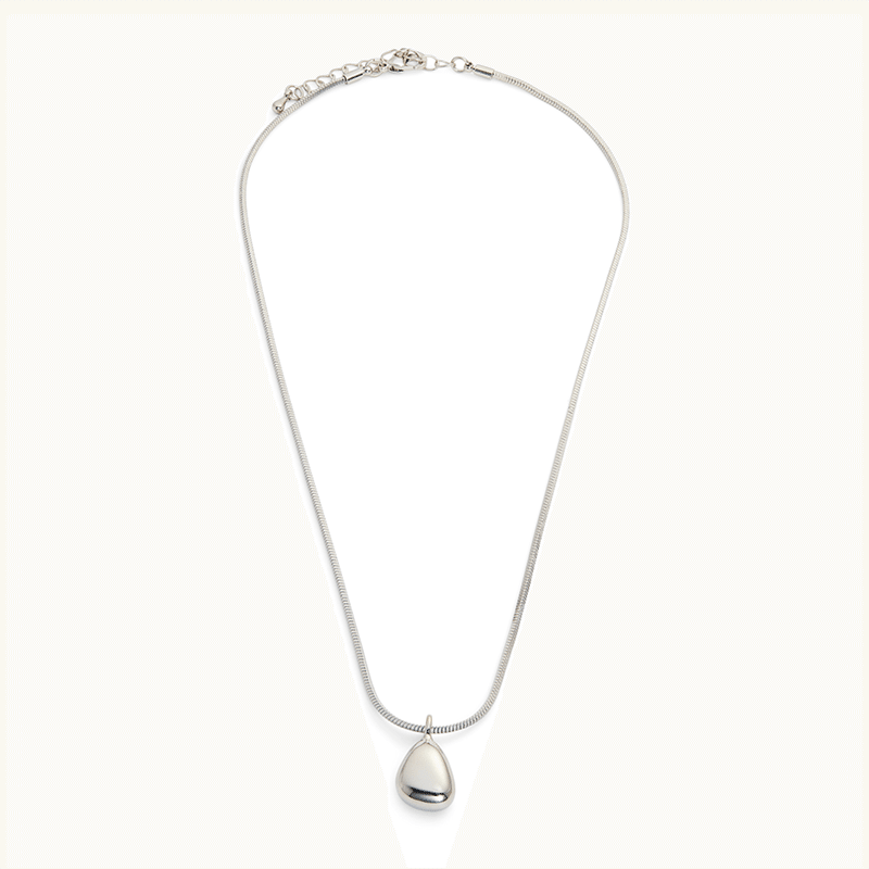 Drop Slider Pendant Necklace