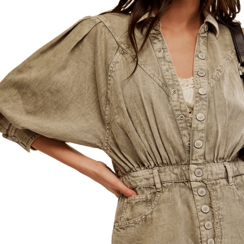 Mad Love Denim Midi