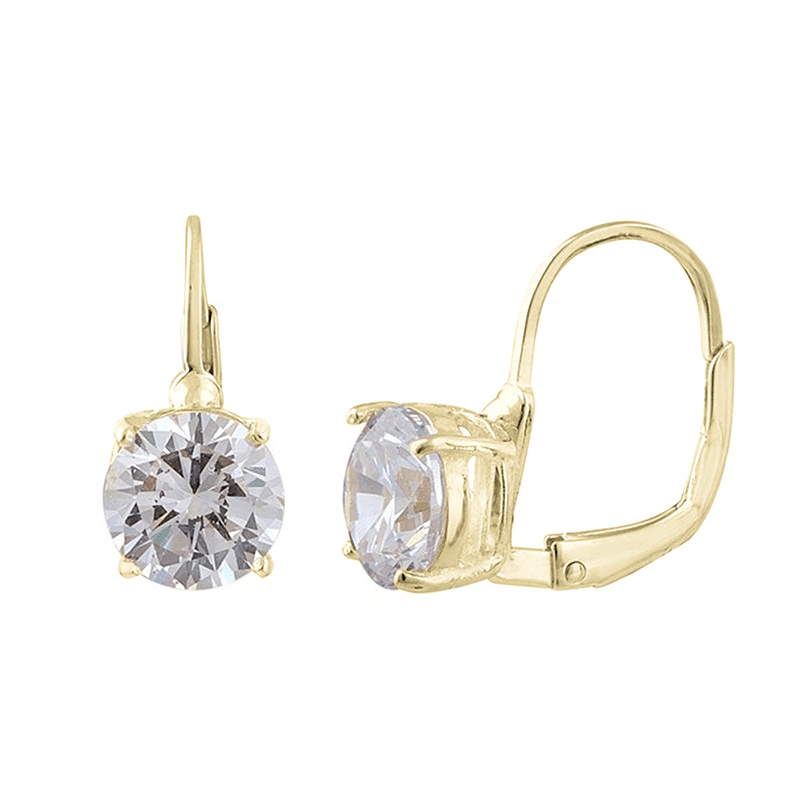Leverback Stud Earrings