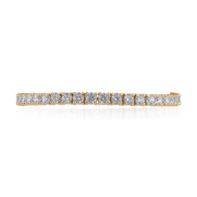 10 Cttw Rnd Cz Tennis Bracelet