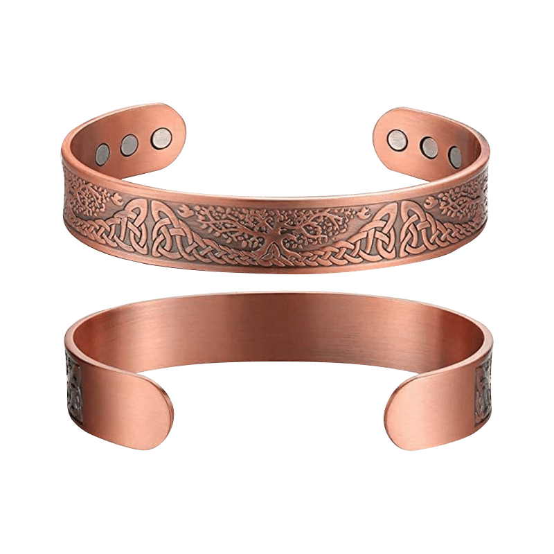 Copper Magnetic Therapy Bracelet - Tree Of Life
