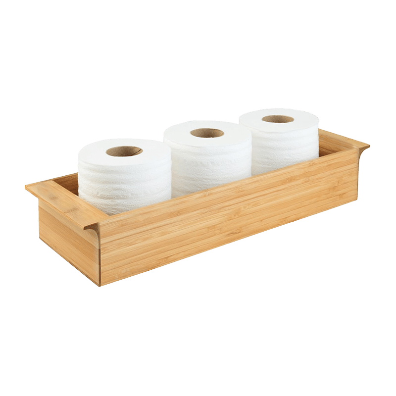 Bamboo Toilet Tank Top Tray