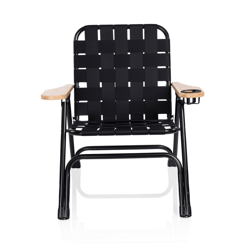 Lux Woven Camp Chair