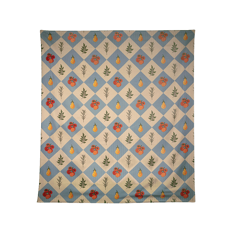 Picnic Blanket, Garden Checkered