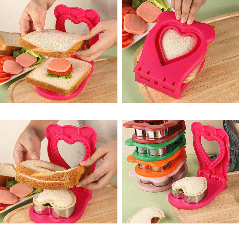 Heart Shaped Sandwich Cutter & Sealer