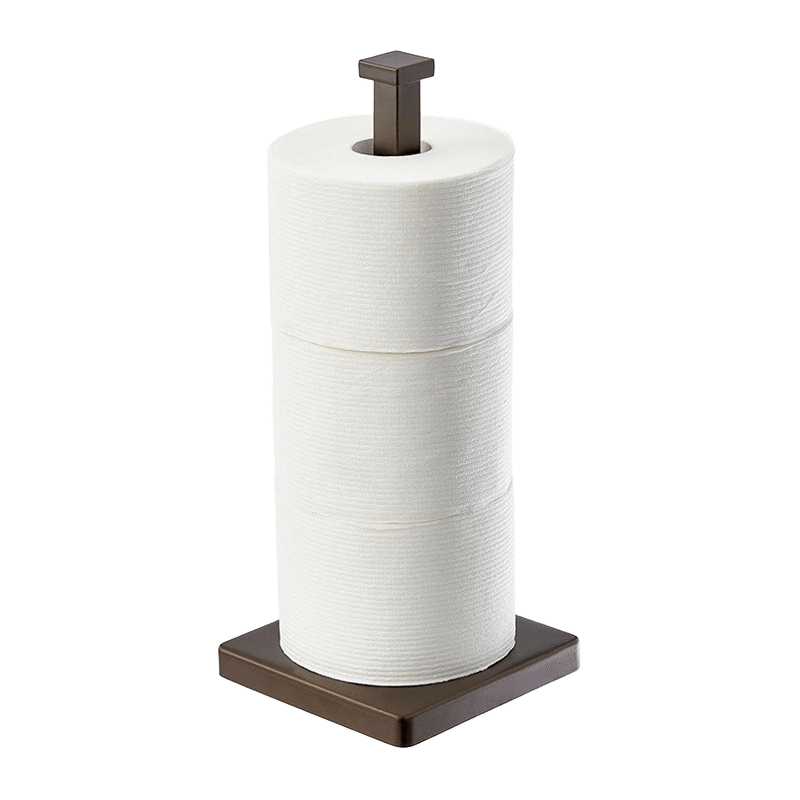 3 Roll Square Toilet Paper Holder (2 Pack)