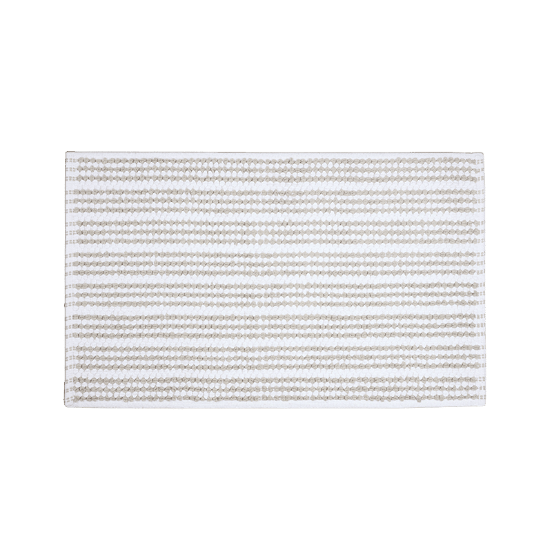 Martex Contrast Stripe Sand Bath Rug
