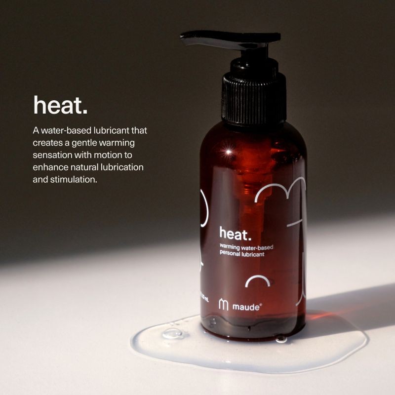 Heat warming water-based personal lubricant