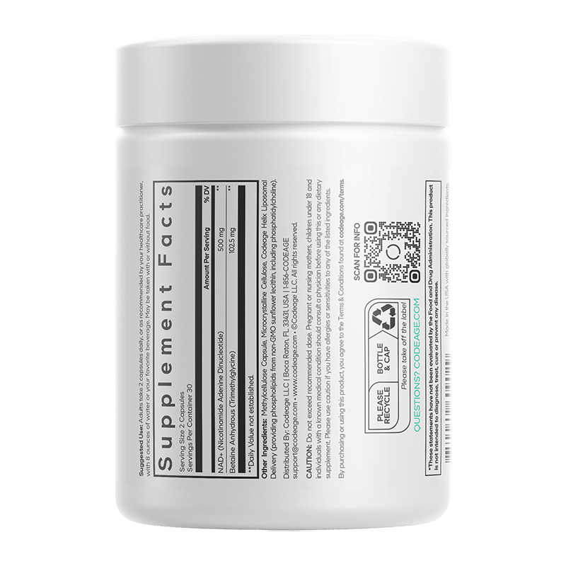 Liposomal NAD+